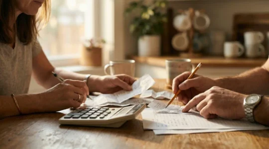 Gestion budgétaire familiale pendant une période de baisse de revenus